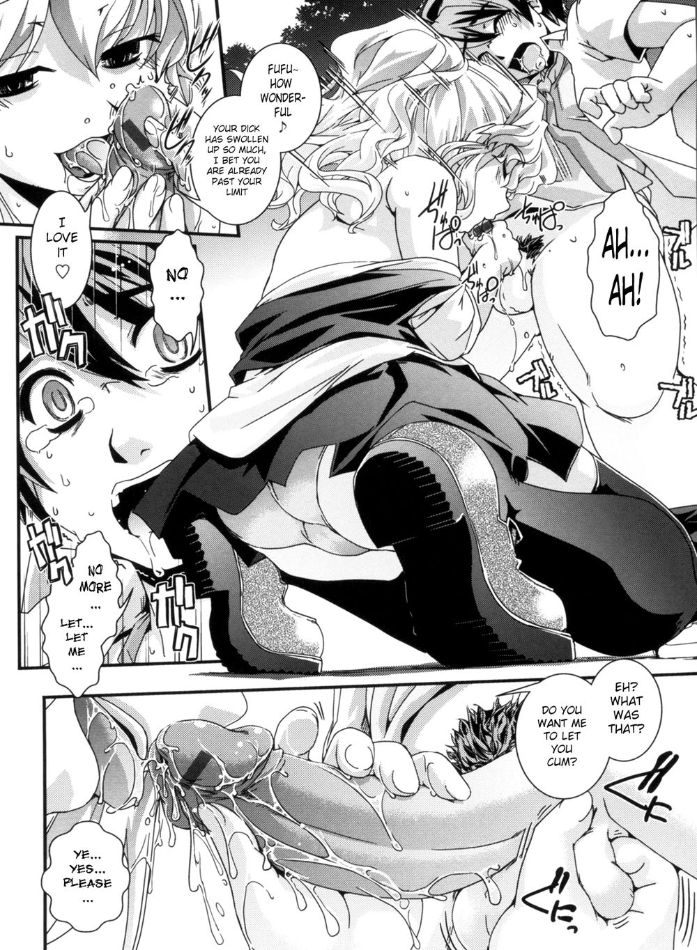 Hentai Manga Comic-Transformed into a Busty Blonde-Chapter 7-12